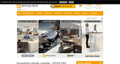 Desktop Screenshot of officepro.cz